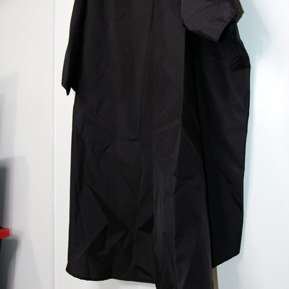 BNWT AW20 ACNE STUDIOS REFLECTIVE FACE MOTIF PONCHO S/M - Picture 7 of 15